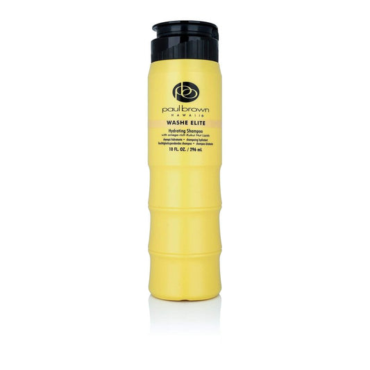 Paul Brown Hawaii Washe Elite Shampoo | Hydrate & Treat Damaged Hair Moisturizing Safe for Color-Treated Antioxidant-Rich Kukui Nut Oil Protects Against Aging oz.