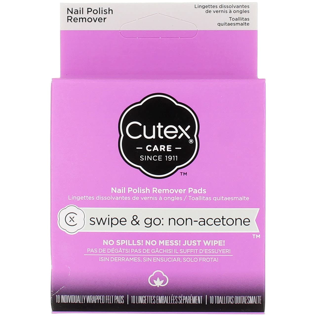 Cutex Swipe Go Nail Polish Remover Pads