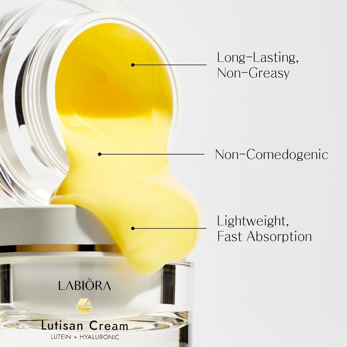 Lutisan Facial Moisturizer - Lutein & Niacinamide Daily Cream for Hydration & Soothing Care | 1.69 fl. oz (50ml)
