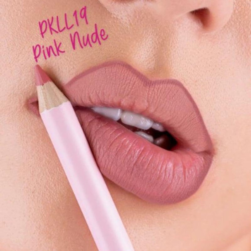 Pink Up | Lip Liner | Defines lips & prevents feathering | Long-lasting color that won’t dry out | Lip liner | Lip liner pencil | Creamy smooth texture | Sand | Model PKLL28