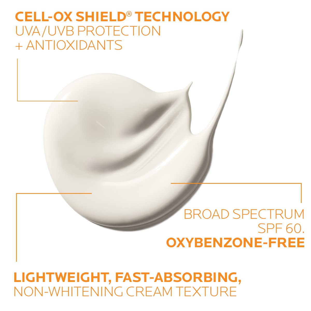 La Roche-Posay Anthelios Melt-In Milk Sunscreen SPF 60 | Lightweight, Oil-Free, Fast-Absorbing Formula for Body & Face
