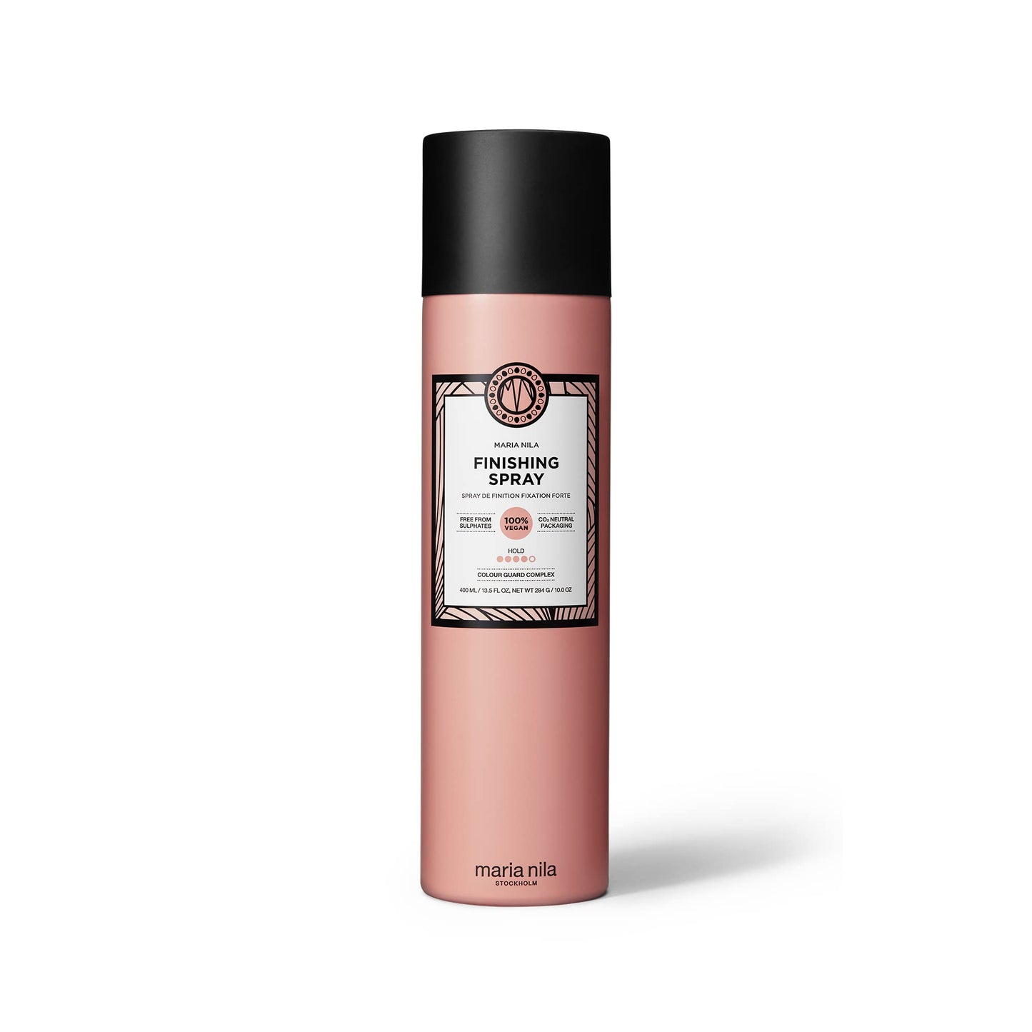 Maria Nila Finishing Spray, 13.5 Fl Oz, Hold 4/5, Antioxidant Preserves Hair Color, 100% Vegan & Sulfate/Paraben free