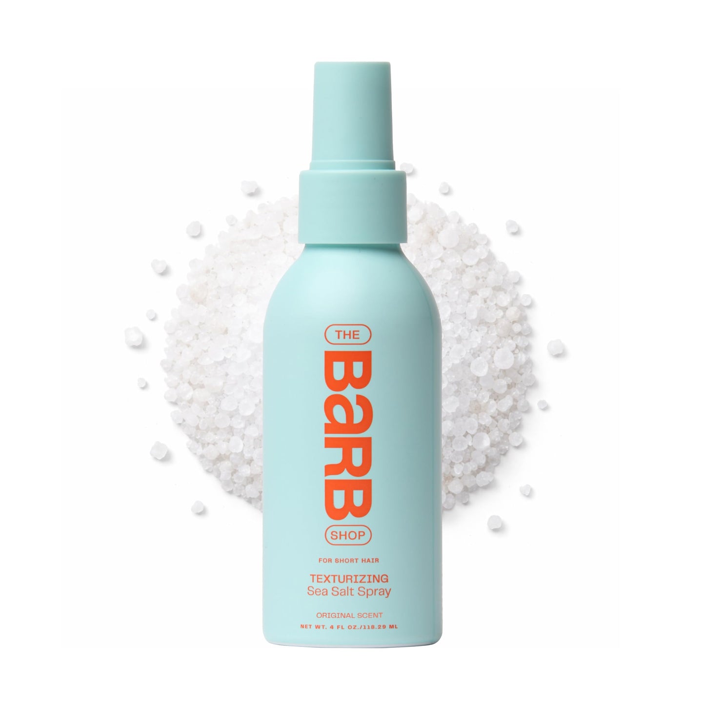 Barb Sea Salt Spray for Hair - Texturizing Beach Wave Spray for Thin and Thick Hair - Soft Matte Finish, Light Hold - Original Scent - 4 oz