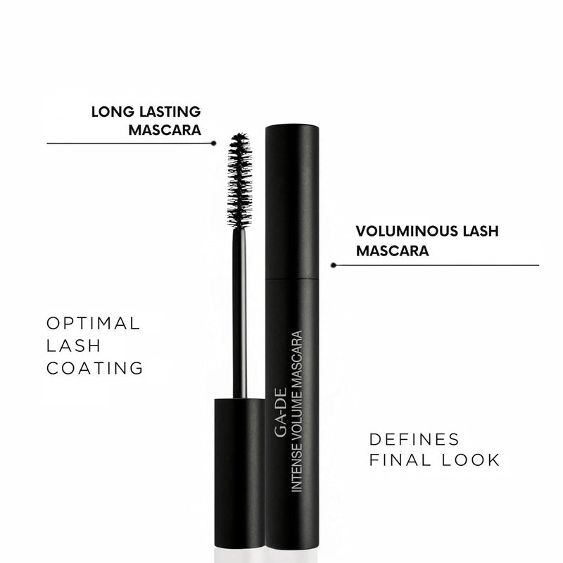 Intense Volume Mascara - Bold Black Formula for Dramatic Lashes | Long-Lasting Wear