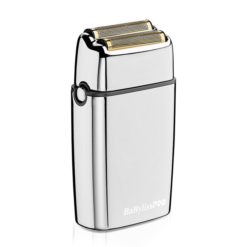BaBylissPRO Barberology Double Foil Shaver, FXFS2 SILVERFX Professional Electric Shaver