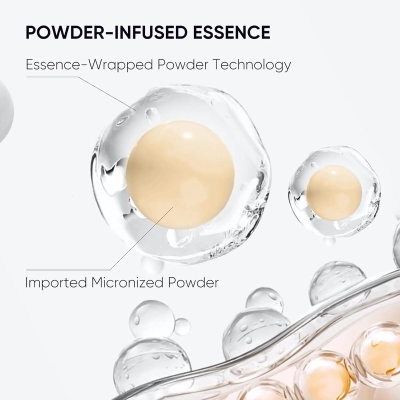 Aqua Setting Powder - Translucent Face Powder with 45% Water Essence | Hydrating Matte Finish, Blurs Pores & Brightens Skin
