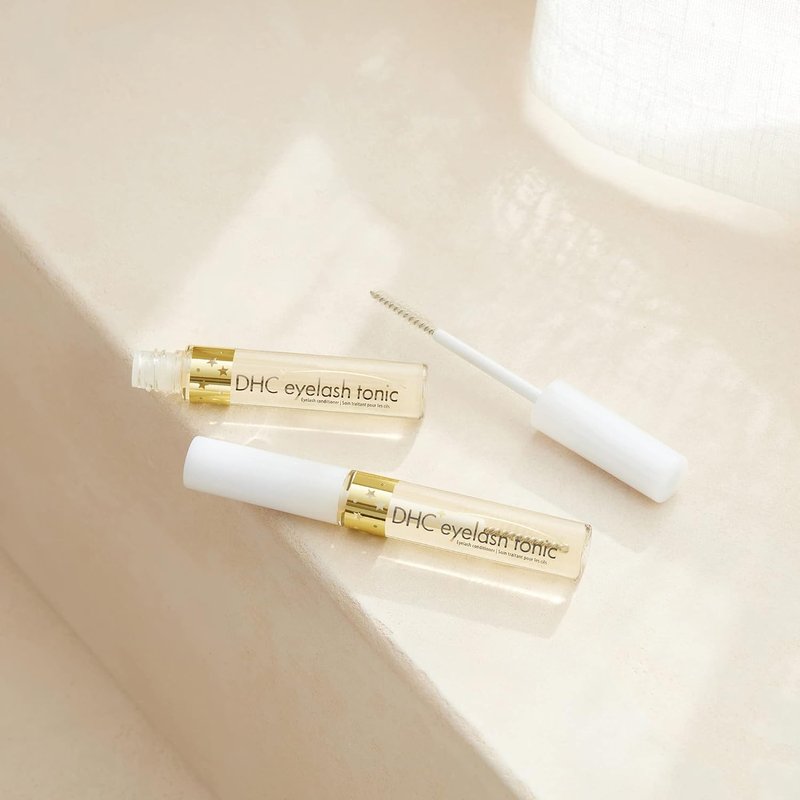 DHC Eyelash Tonic - Strengthening & Conditioning Gel for Brittle Lashes | 2-Pack, 0.21 fl. oz.