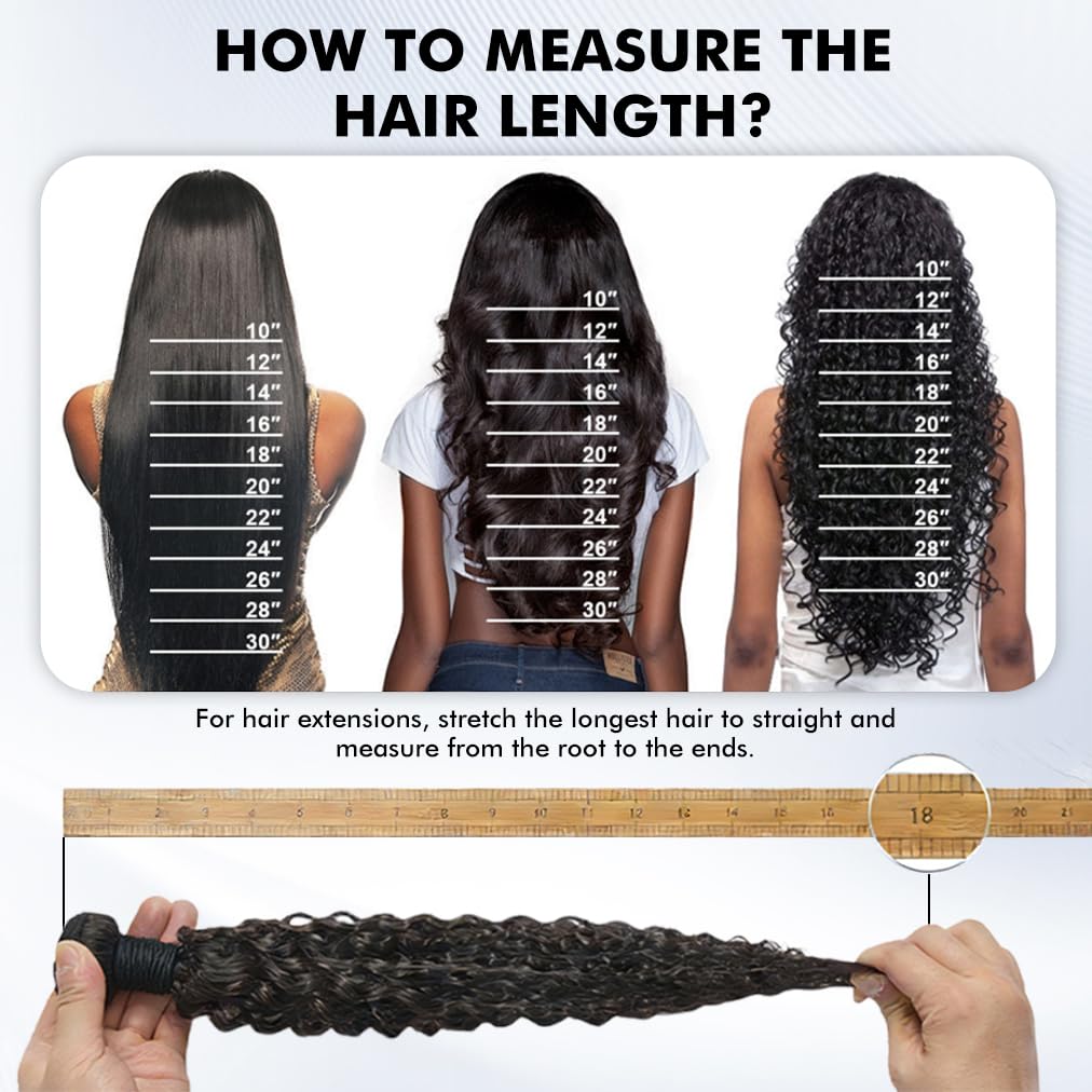 Kinky Curly Human Hair Bundles - 100% Unprocessed Brazilian Virgin Hair | 10, 12, 14 Inch, Natural Black, 3 Bundles for Weave Extensions