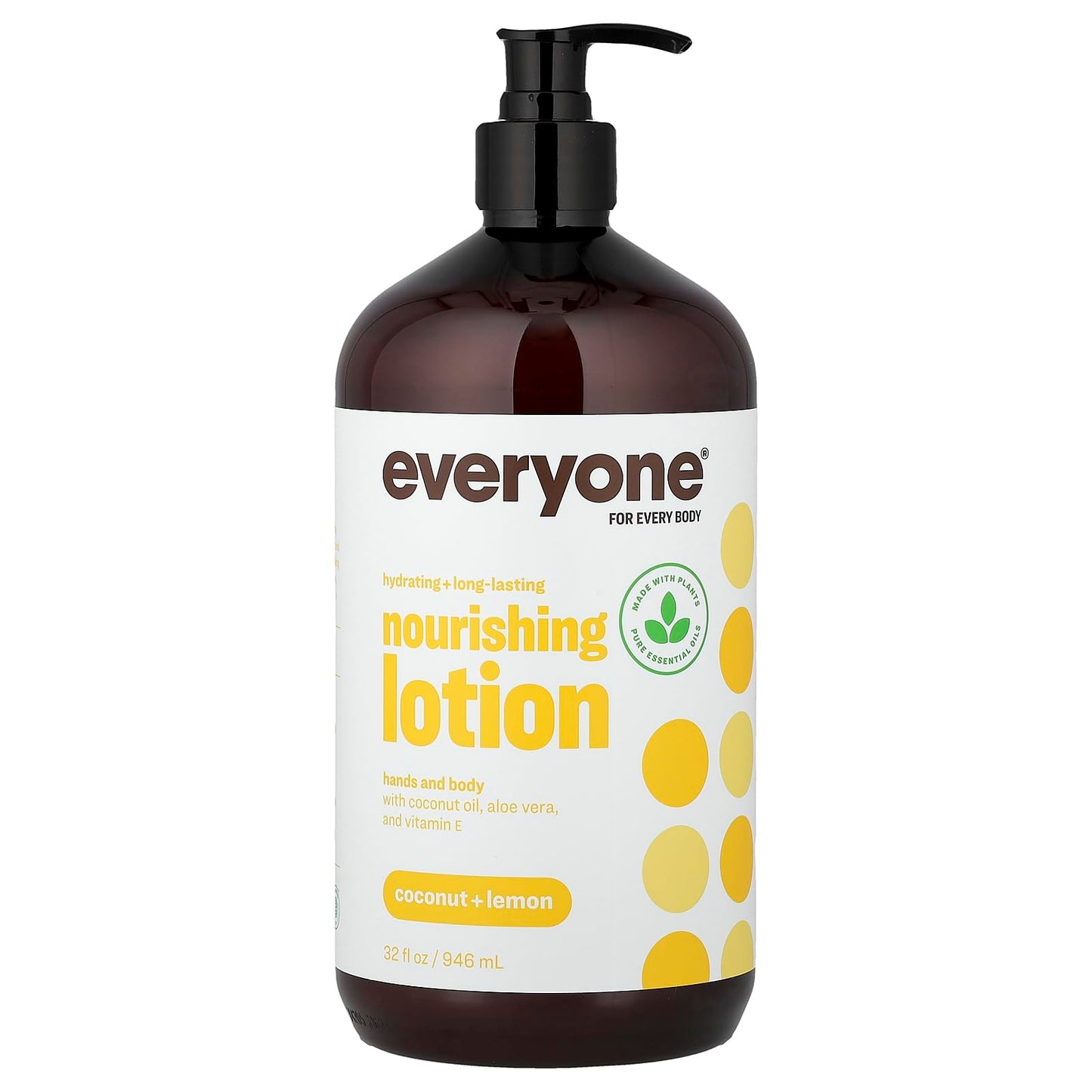 EO Everyone Lotion, Coconut + Lemon, 32 fl oz - 2pc
