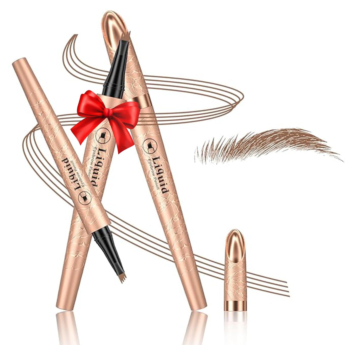 Microblading Eyebrow Penci Longl Lasting Eyebrow Pen Eyebrow Pencils for Women (Light Brown)
