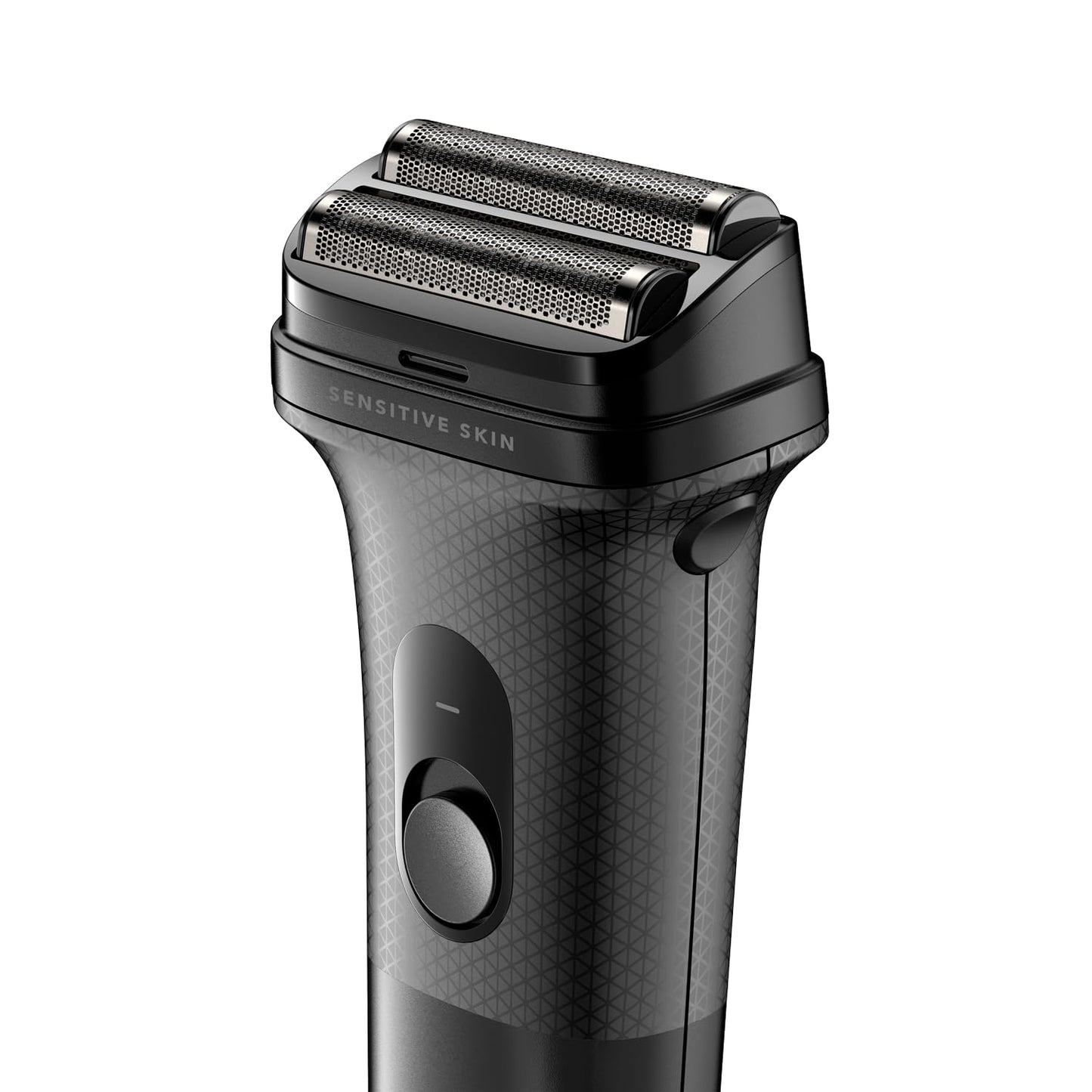 Andis 17480 Inform Lithium-Ion Electric Foil Shaver with Sensitive Skin Foil Head, Rechargeable, 10,000 SPM, Includes Blade Brush, Black