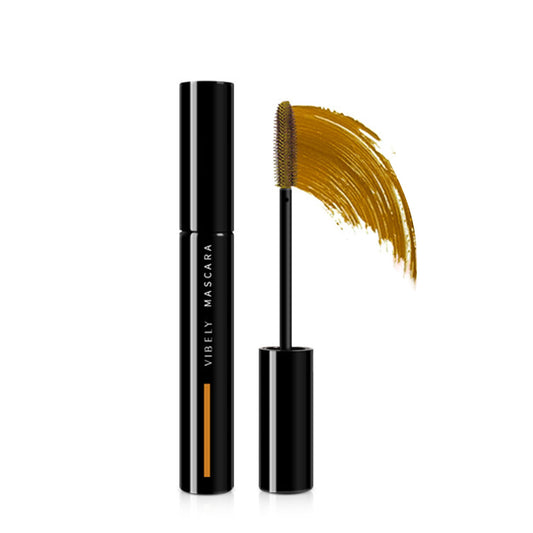 Luxury Mascara | Volumizing & Lengthening | Waterproof & Smudge-proof | Cruelty-Free & Vegan | For Dramatic Lashes (Yellow)