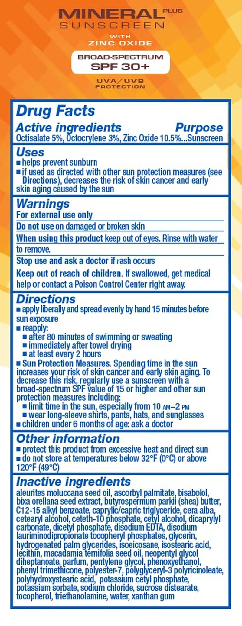 Sun Shades Mineral Plus SPF 30+ Sunscreen, 6 fl oz (Coconut-lime scent)