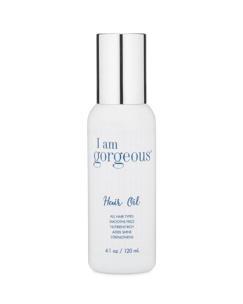 I am gorgeous Hair Oil - Frizzy Hair Solution with Nutrient-Rich Marula & Argan Oil for Damaged, Curly Hair - Adds Lightweight Hydrating Shine