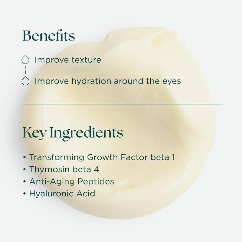 Marini SkinSolutions Transformation Eye Cream - Visibly Improves Texture, Wrinkles & Hydration with Anti-Aging Peptides, Growth Factors & Hyaluronic Acid - Cruelty Free - Made in the USA - 0.5 oz