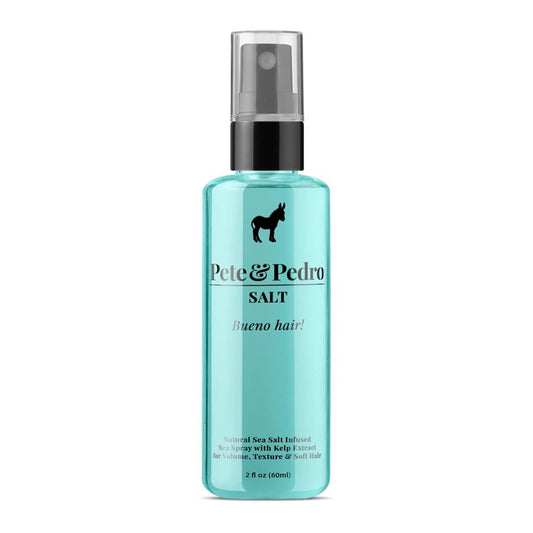 Pete & Pedro SALT - Natural Sea Salt Spray for Hair Men & Women, Adds Instant Volume, Texture, Thickness, & Light Hold | Texturizing & Thickening | As Seen on Shark Tank, 2.0 oz.