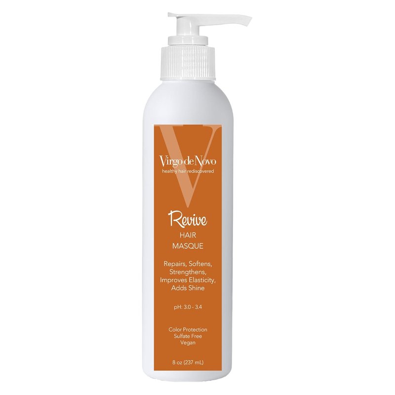 Revive Hair Masque for Dry, Damaged & Color Treated Hair - Deep Conditioning Treatment for Intensive Moisture & Shine | 8 oz