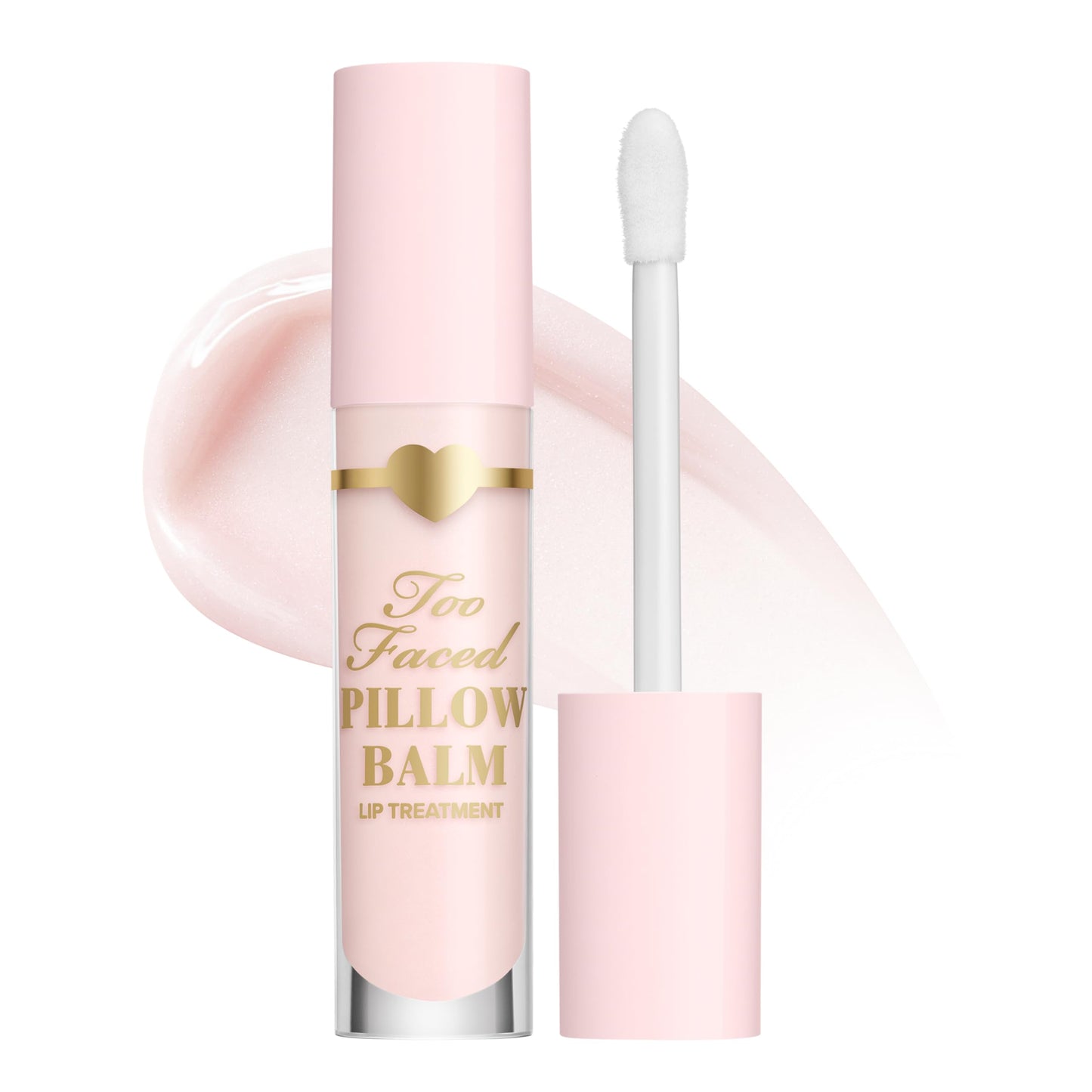 Too Faced Pillow Balm Ultra-Hydrating Lip Treatment | Liquid Lip Balm that Replenishes Lips with Hyaluronic Acid, 0.2 Fl Oz, Original