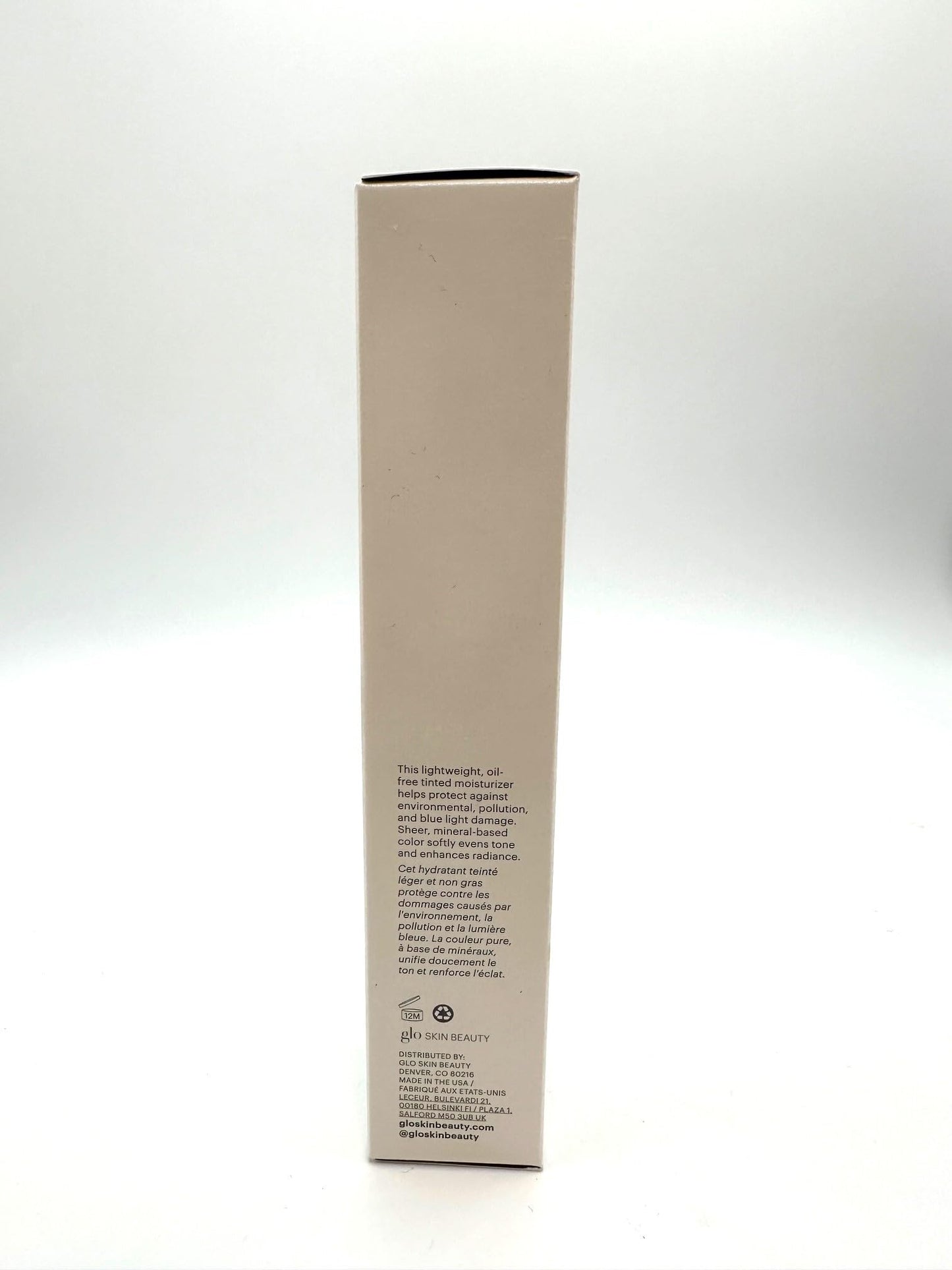 Glo Skin Beauty C-Shield Anti-Pollution Moisture Tint - Tinted Moisturizer With SPF 30 for Face, Broad Spectrum Protection & Vitamin C, 1.7 Oz (5W-Medium)