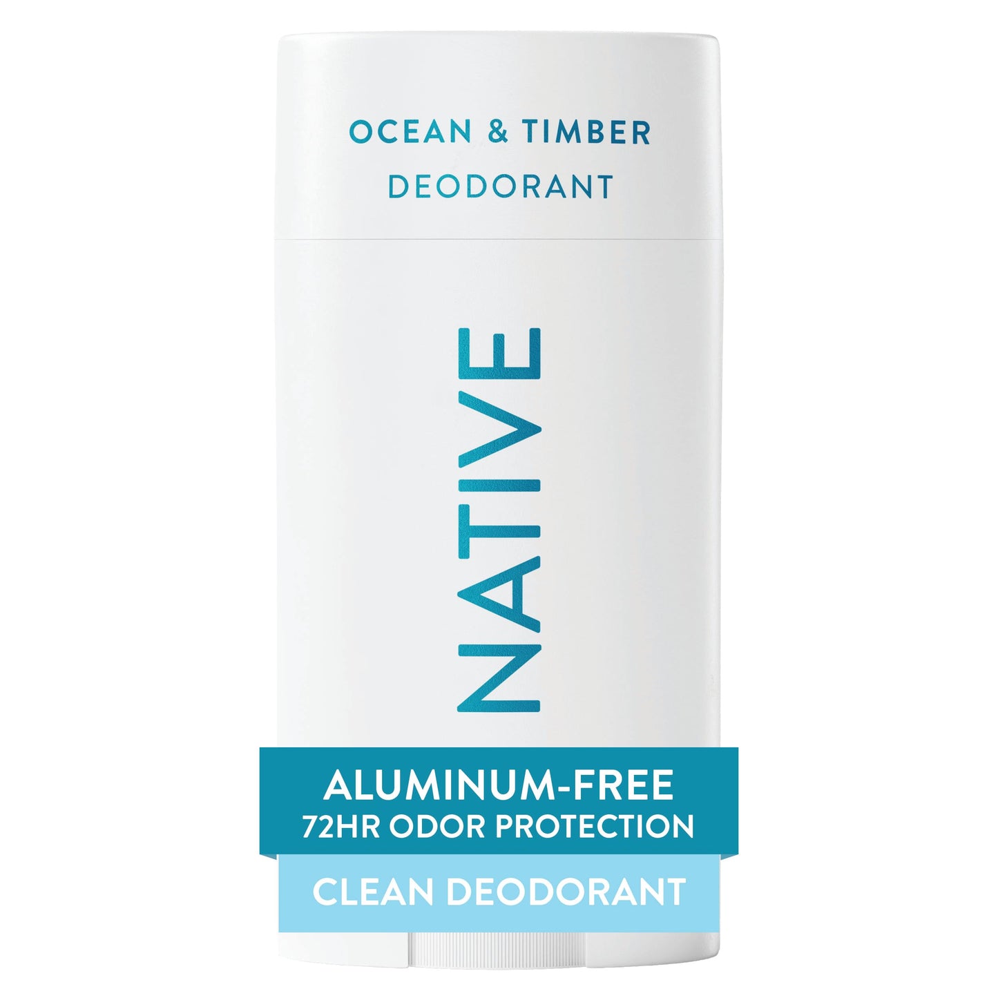 Native Deodorant Contains Naturally Derived Ingredients, 72 Hour Odor Control, Deodorant for Women and Men, Aluminum Free, Ocean & Timber 2.65oz