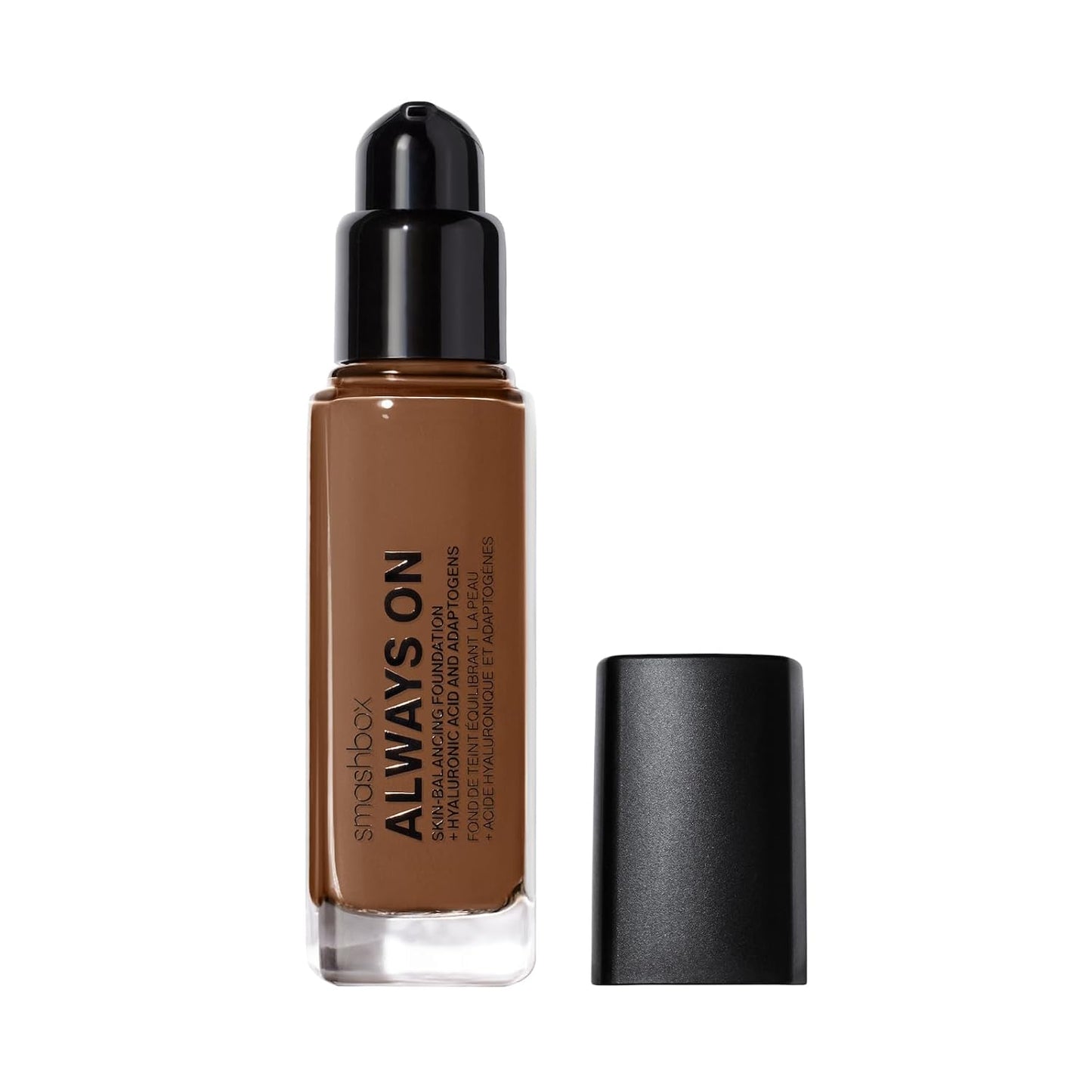 Smashbox Always On Skin-Balancing Foundation - Medium-To-Full Coverage with Hyaluronic Acid | Natural Second-Skin Finish, 1 Fl Oz