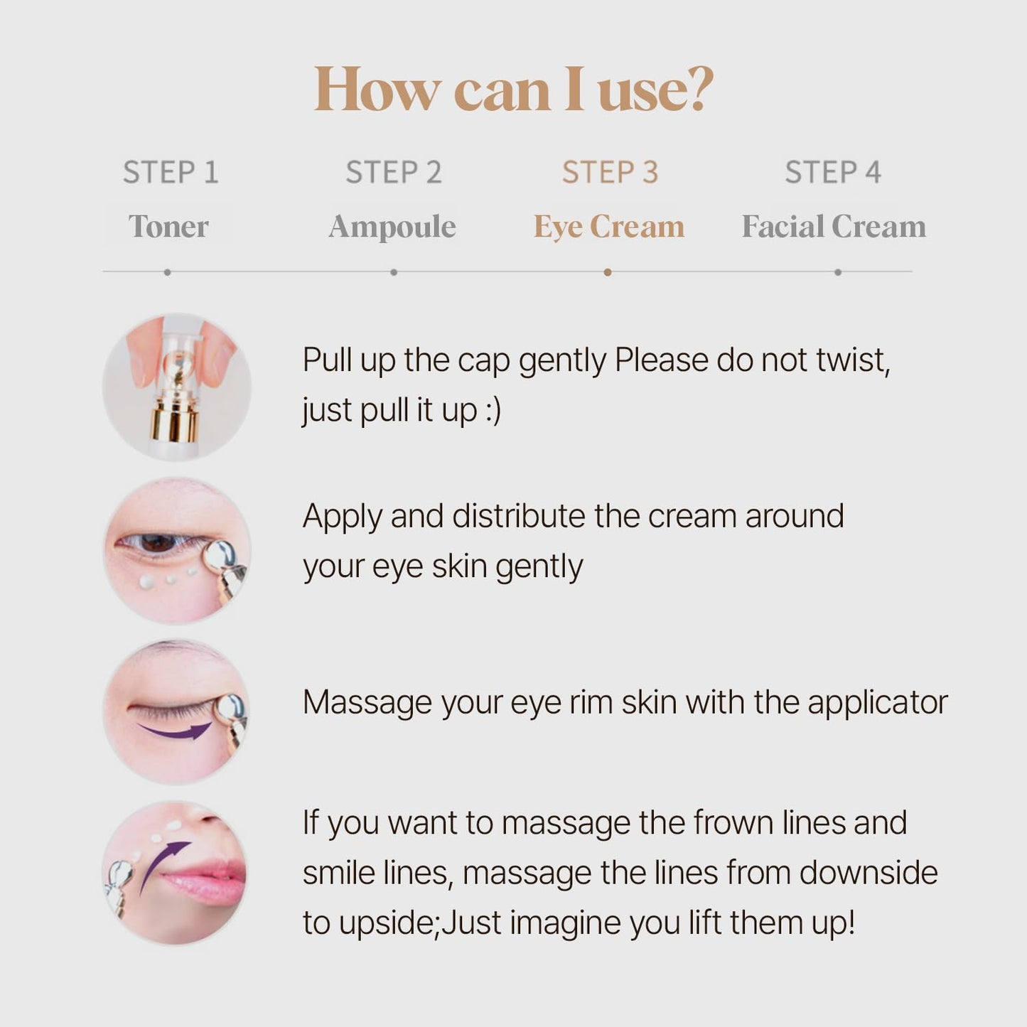 Multi Hyaluronic Hydrating Eye Cream - 9 Layers of Moisturizing Hyaluronic Acid | Special Applicator for Targeted Eye Care (0.67 fl oz, 20ml)