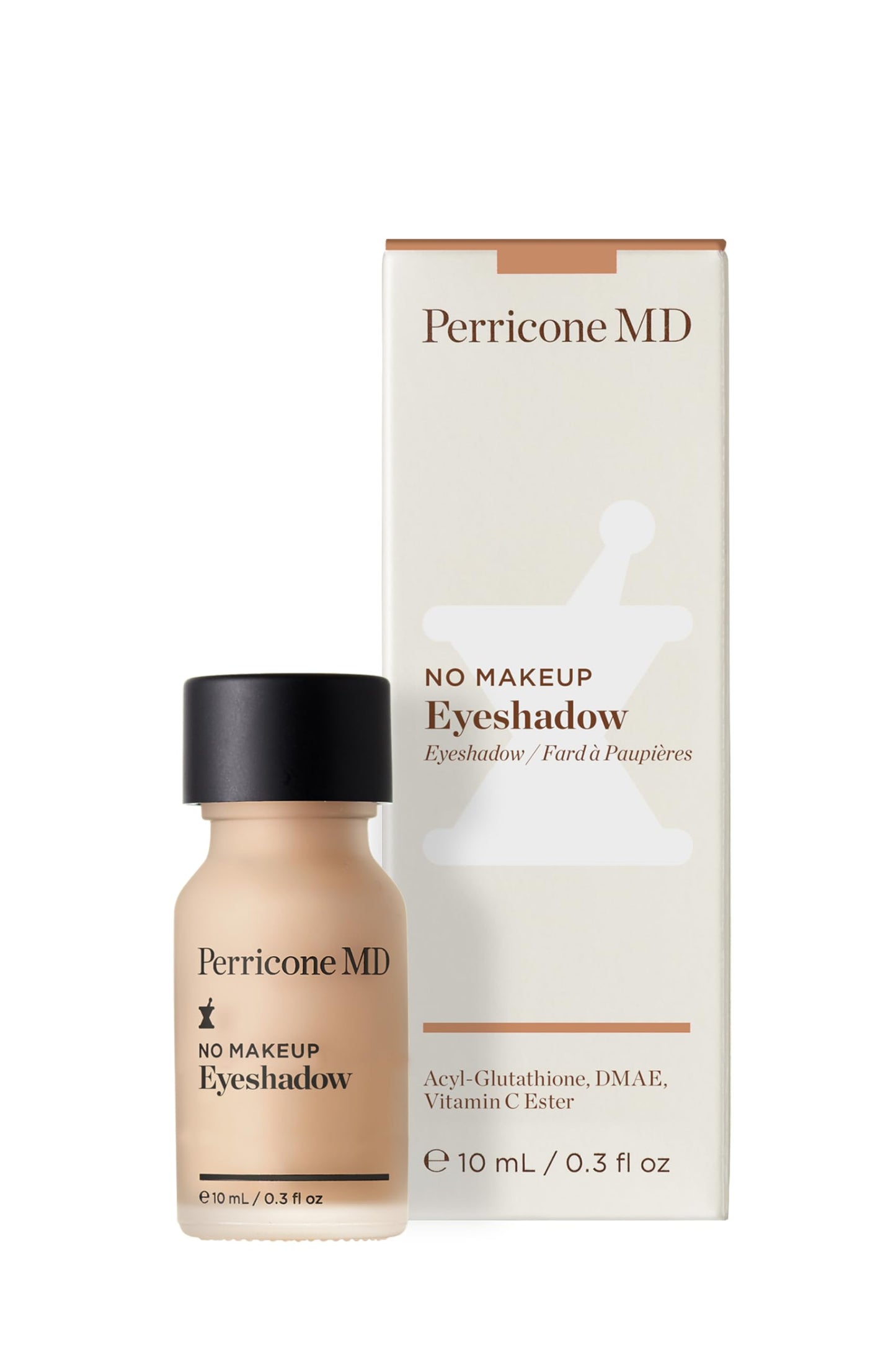 Perricone MD No Makeup Liquid Eyeshadow - Hydrating Serum Texture - Crease-Proof Anti-Aging with Vitamin C - Smooths & Brightens Eyelids - Long-Wearing Satin Finish for All Ages, Shade 2, 0.3 fl oz