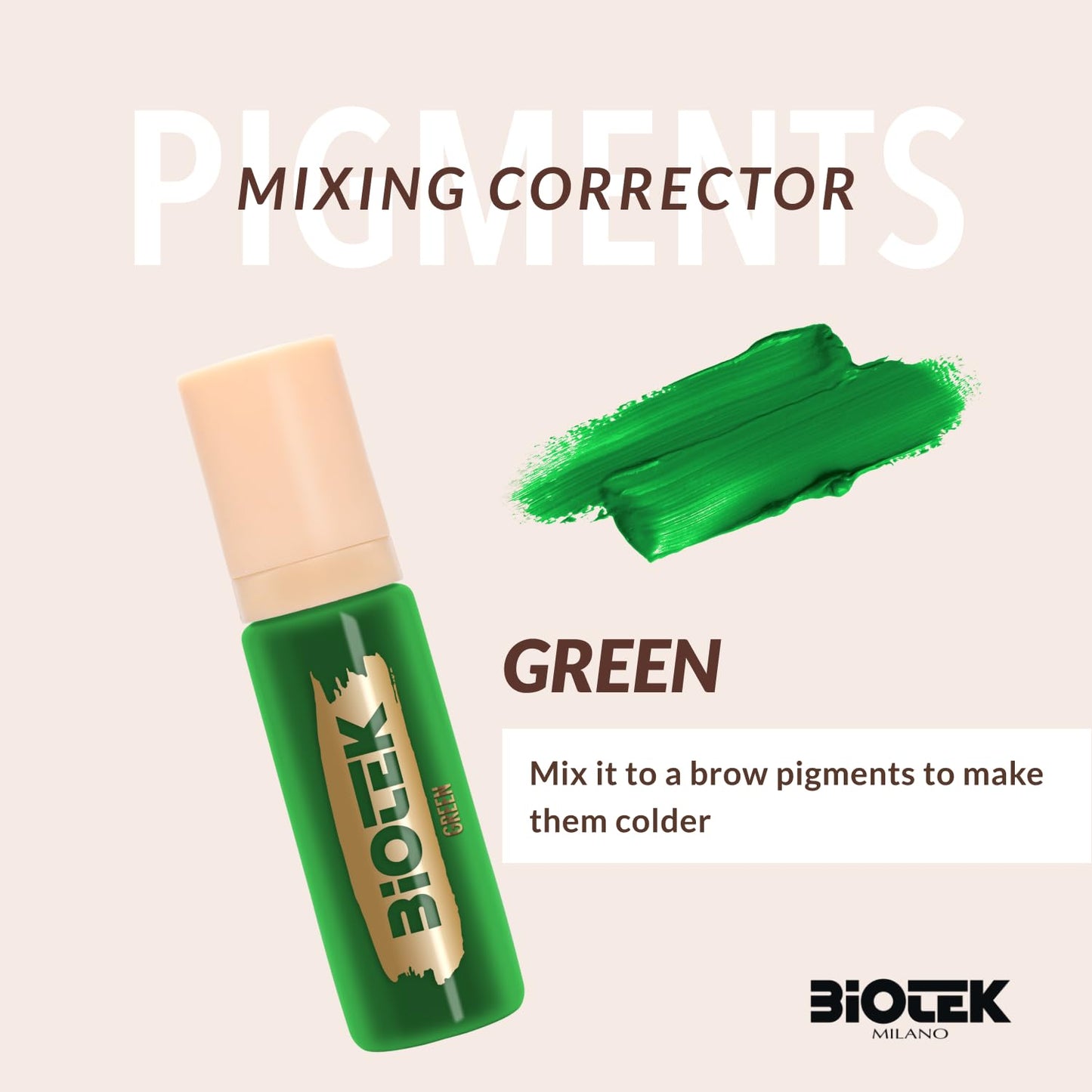 Mixing Corrector Pigment for Permanent Makeup - Made in Italy - Orange Red 0,61 fl.oz.