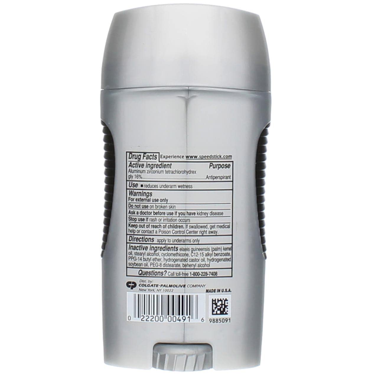 Speed Stick Power Anti-Perspirant Deodorant Unscented 3 oz (Pack of 7)