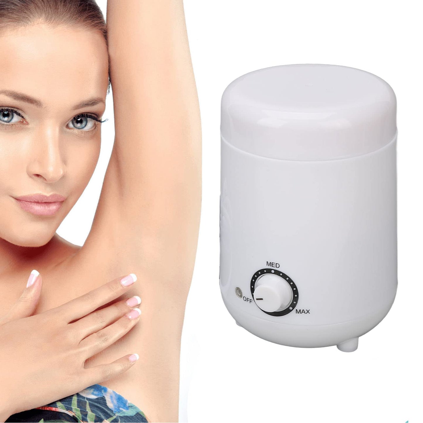 Paraffin Wax Machine, Quick Heating Paraffin Wax Warmer Moisturizing Kit, Soothing Relief with Parrafin Hot Wax At Home Paraffin Wax Bath, Silicone Inner (US Plug)