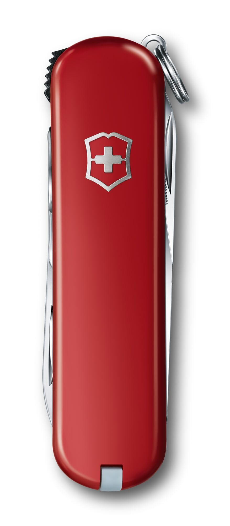 Victorinox Nail Clip 580 Swiss Army Knife, 8-Function Pocket Knife, Red
