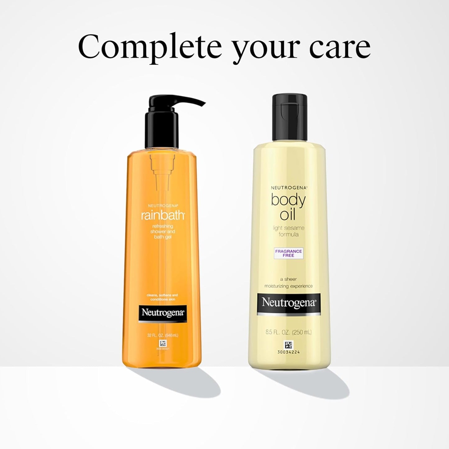 Neutrogena Body Oil - Lightweight Fragrance-Free Moisturizer for Silky Skin | 8.5 fl oz Bottle