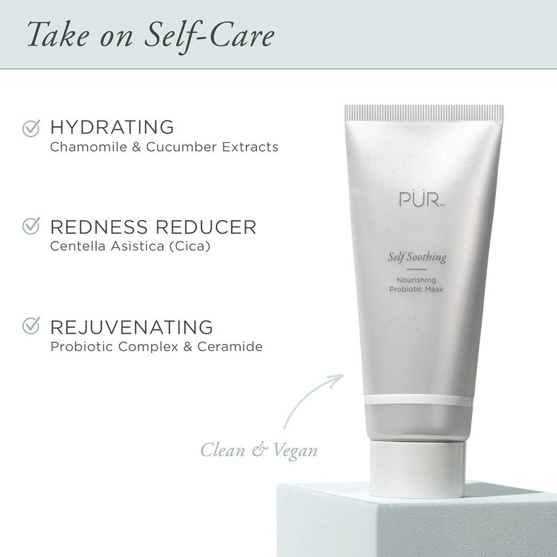 PÜR MINERALS Probiotic Face Mask - Nourishing Self-Soothing Formula | 2.5 oz
