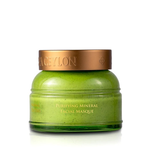 SPA CEYLON NEEM & TEA TREE Purifying Mineral Masque | cruelty-free | Vegetarian | Acne-Clearing & Pore Minimizing | Best for oily & problem skin types