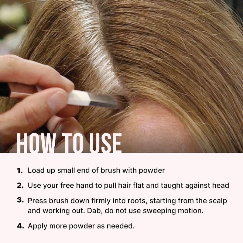 COLOR WOW Root Cover Up - Instant Grey Coverage & Highlight Touch-Up | Water-Resistant, No-Mess Formula