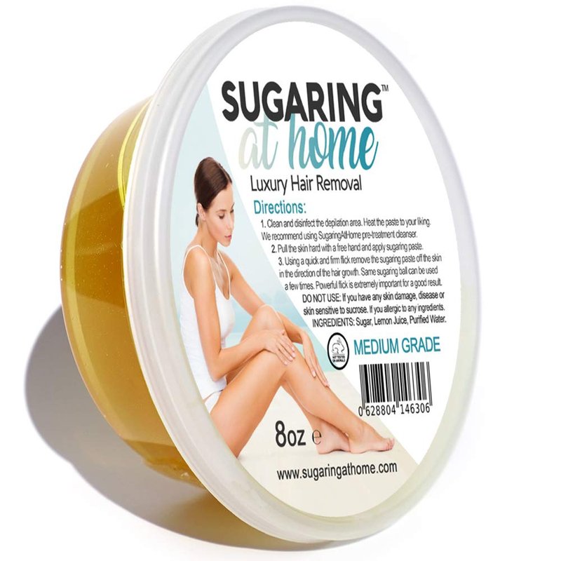 Sugaring Kit for Personal use Professional Grade + 15 Strips + Sugaring Applicator