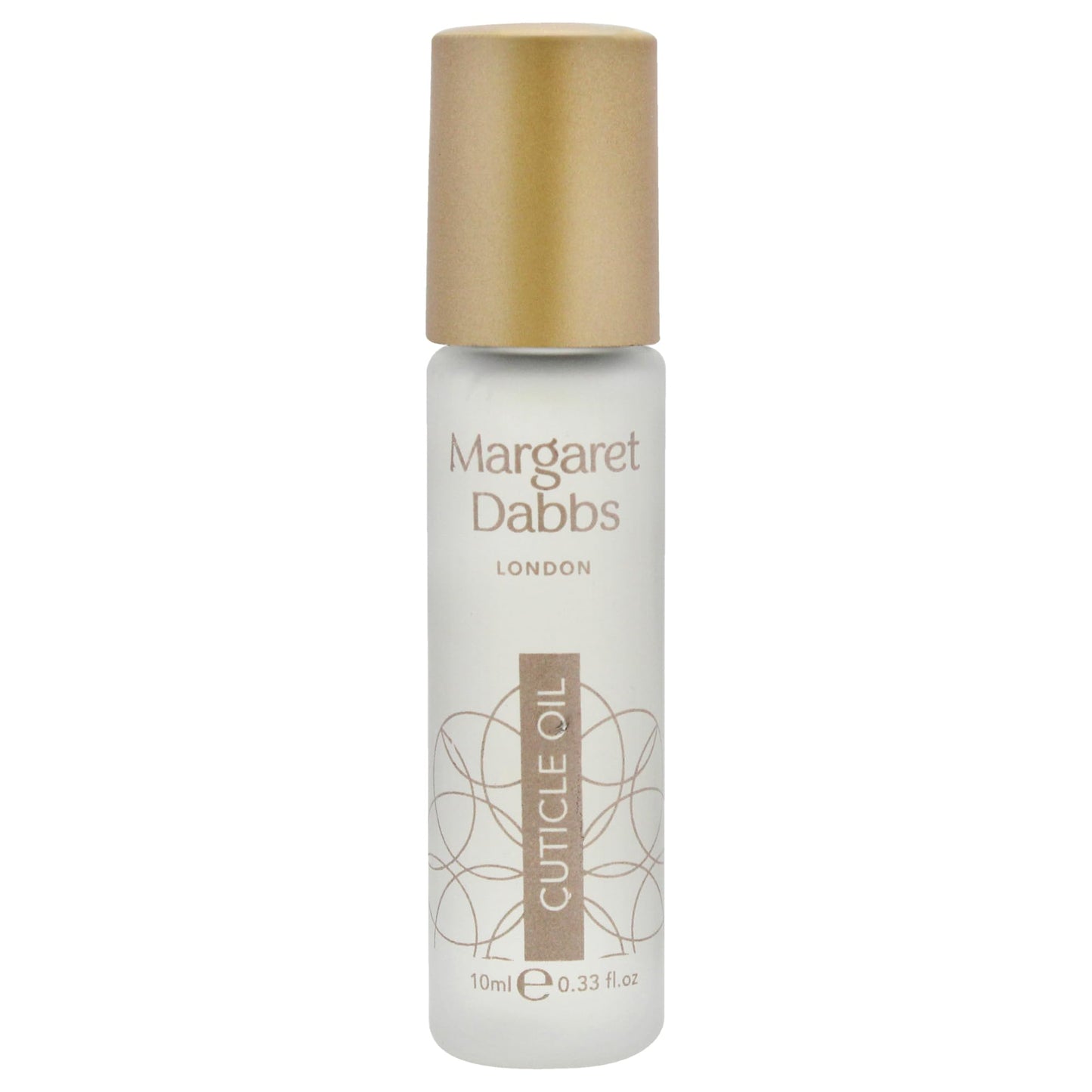 Margaret Dabbs London Pure Cuticle Oil Fast Absorbing Rollerball Oil to Restore Healthy Cuticles with Jojoba Oil and Borage Seed Oil 10ml