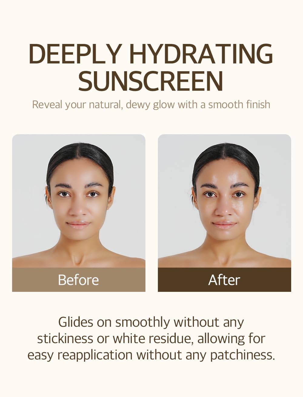 mixsoon Bean Sunscreen-Lightweight Airy Texture SPF 50 No Pilling Korean Sunscreen for Face, No White Cast, Non-Sticky Stocking Stuffers 50ml / 1.69 fl.oz. Korean Glass Skin Care (Bean, 1.69)