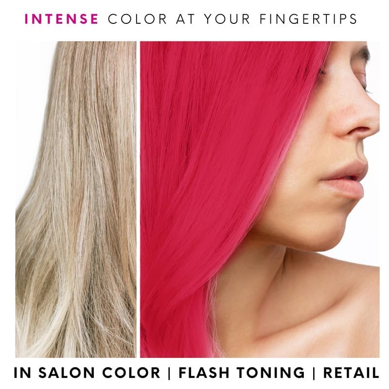Intense Color Depositing Shampoo - Semi-Permanent Pink Hair Color | 8.5 oz