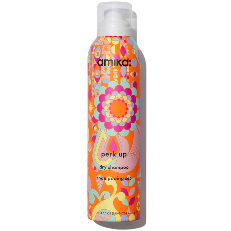 Amika Perk Up Talc-Free Dry Shampoo - Refreshing Oil Absorption | No White Residue, Voluminous Lift for All Hair Types