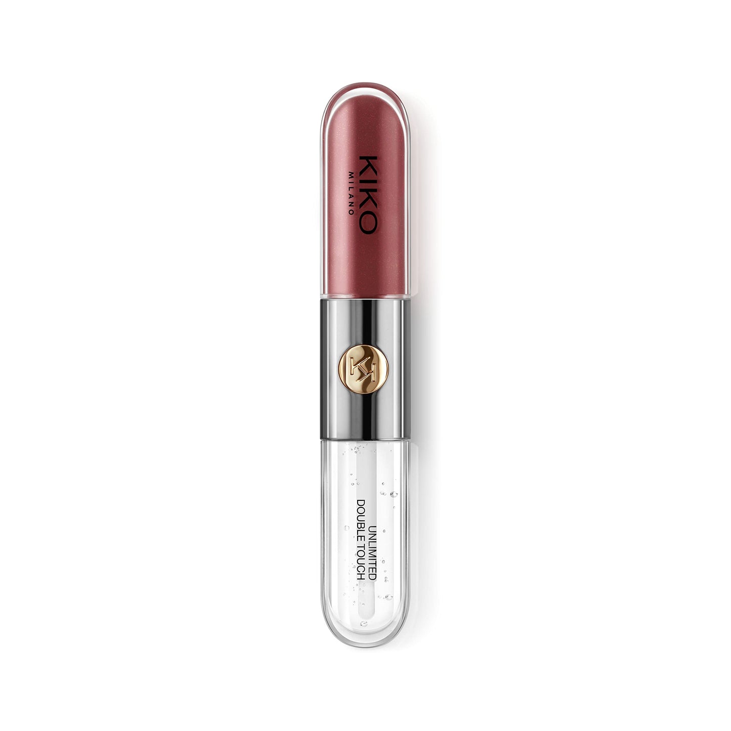 Kiko Milano Unlimited Double Touch 104, Liquid Lipstick With A Bright Finish In A Two-Step Application. Lasts Up To 12 Hours. No-Transfer Base Colour
