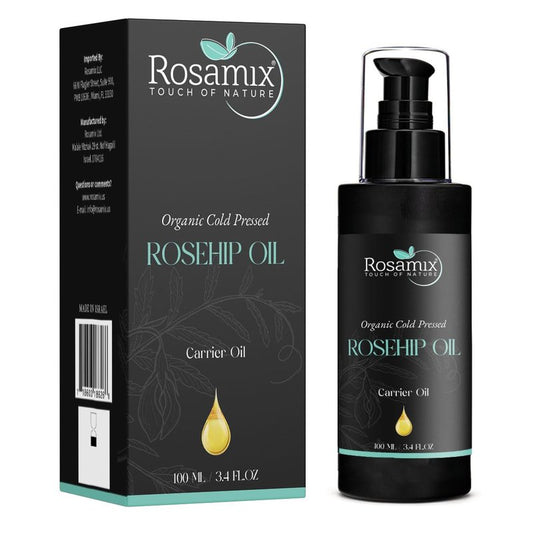 Cold Pressed Rosehip Oil - 100% Pure Natural Moisturizer for Face, Hair & Skin | 100ml