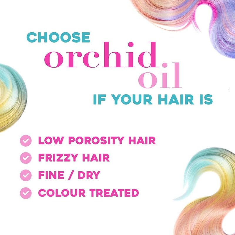 OGX Fade-Defying Orchid Oil Conditioner - UVA/UVB Protection, 13 Ounces