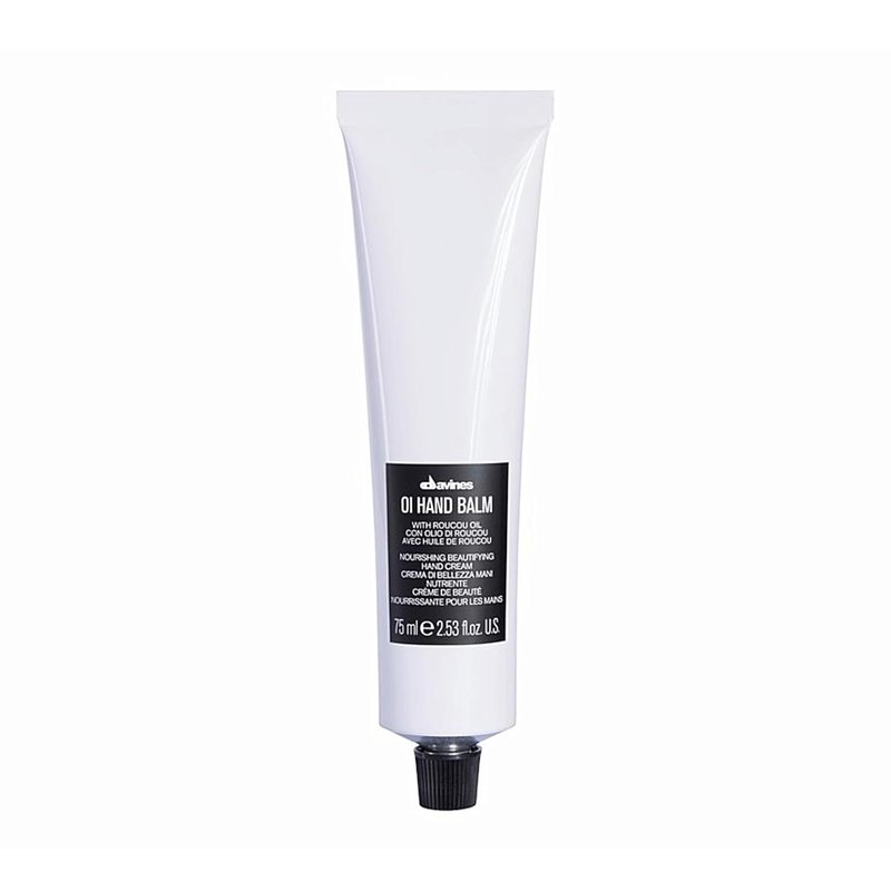 Davines OI Hand Balm - Nourishing Anti-Aging Hand Cream with Antioxidant Roucou Oil | 2.54 Fl Oz