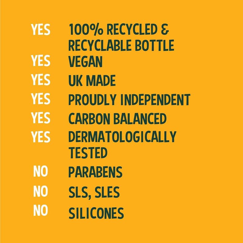 Natural Aluminium Bottle Body Wash - Vegan & Cruelty-Free, No SLS or Parabens | 16.9 fl oz, Grapefruit & Orange