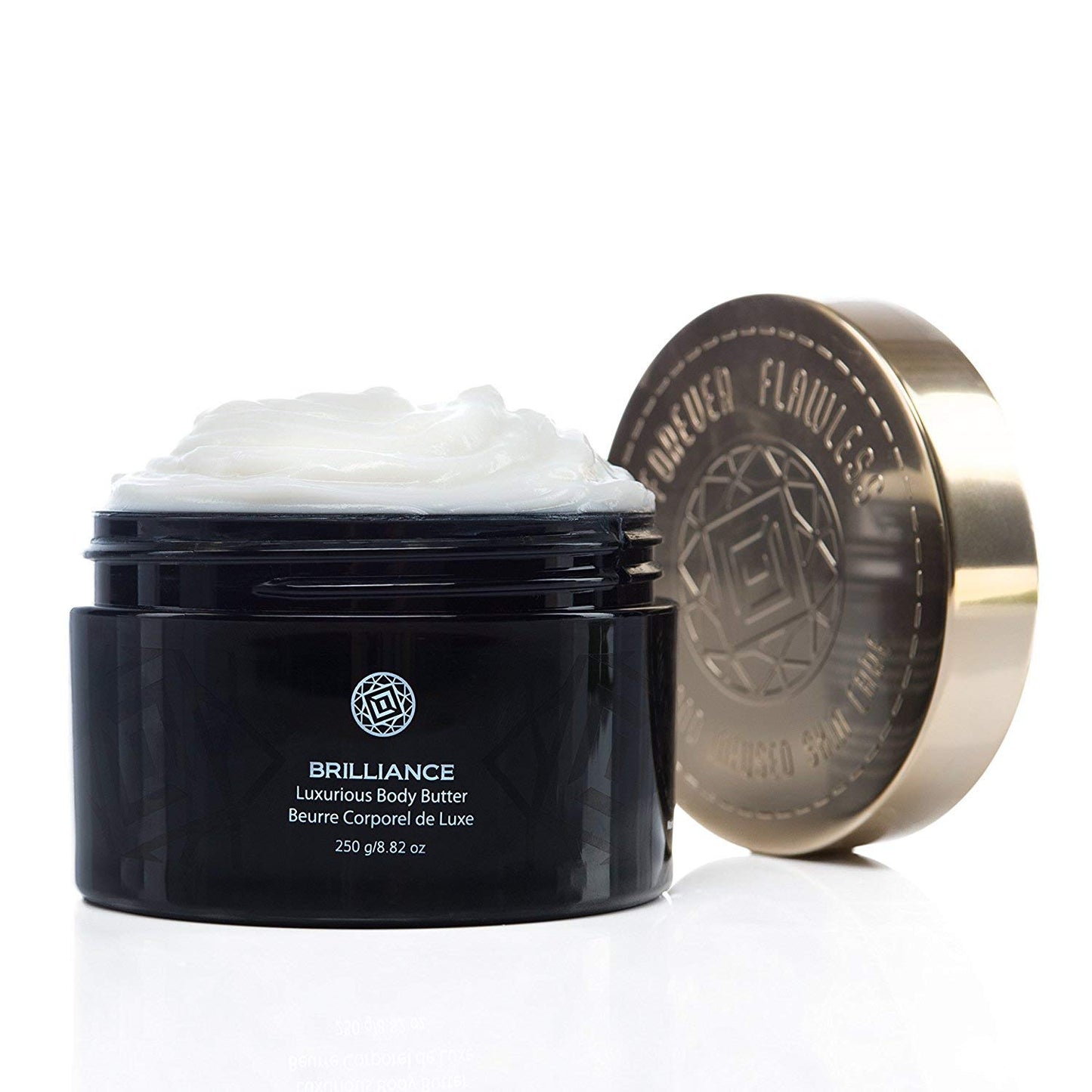 Forever Flawless BRILLIANCE - Diamond Body Butter for Silky Smooth Skin Improve Skin Smoothness and Rejuvenate with Anti Aging Care FF84, (8.82 oz)