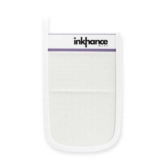 Inkhance Exfoliating Mitt – Skin Softener Glove for Tattoo Prep, Old Tattoo Enhancing, Dry Skin, Keratosis Pilaris, Ingrown Hairs, Strawberry Legs – Smooth Skin & Lymphatic Drainage Support