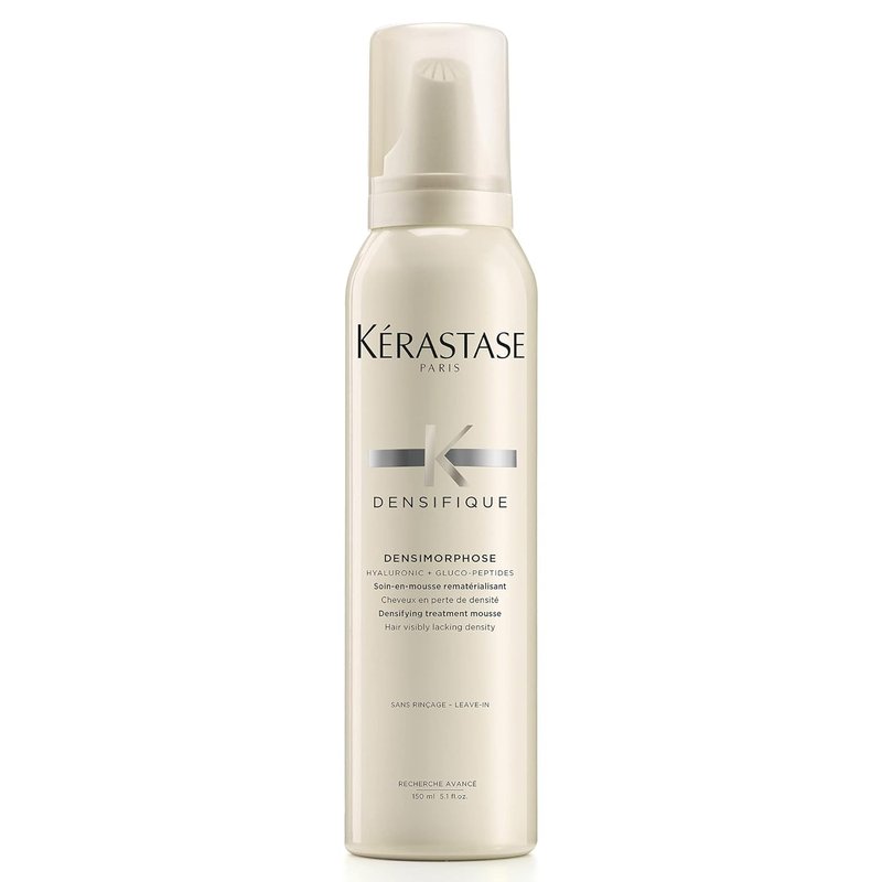 Kerastase Densifique Mousse - Thickening Leave-In Mousse for Volume & Shine | Ideal for Thinning Hair with Hyaluronic Acid