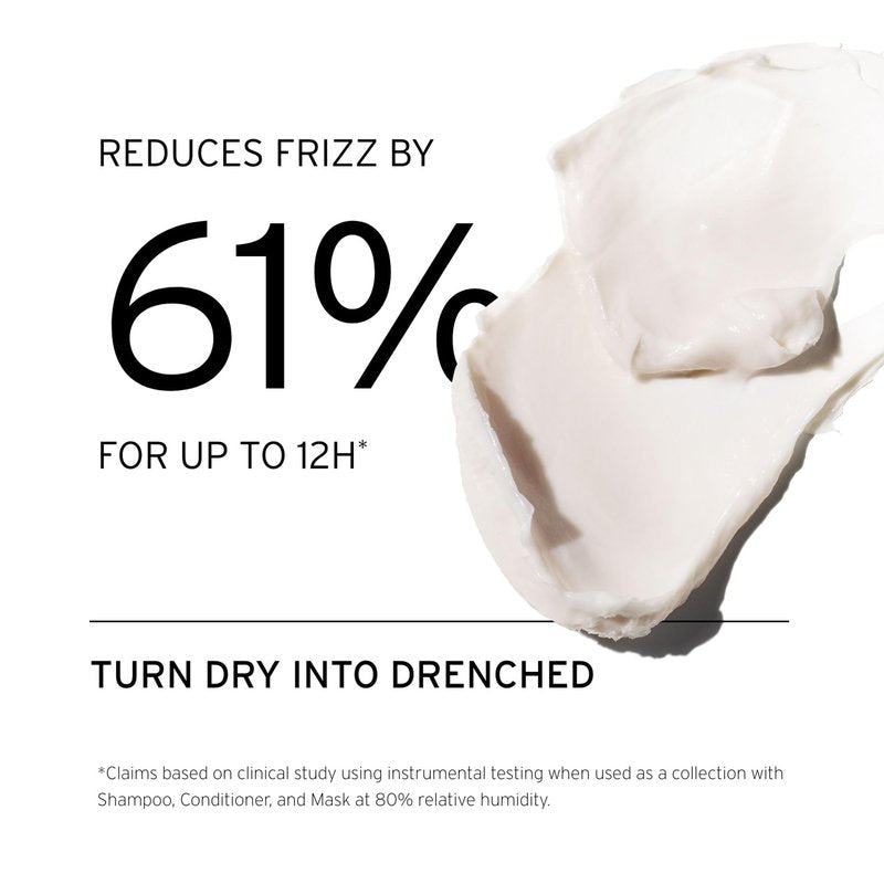 FEKKAI Shea Butter Conditioner - 1 Liter - Moisturizes & Hydrates - Reduces Frizz by 61% Up to 12H - Free of Sulfates, Parabens, Phthalates - Vegan, Cruelty-Free