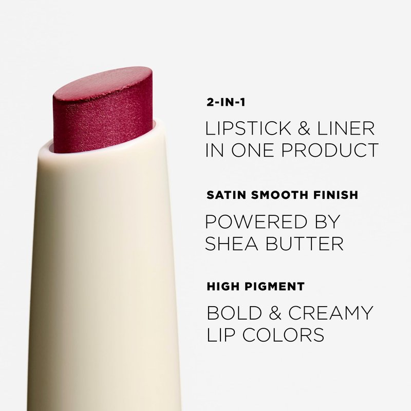 HALEYS Re-mark Dual Ended 2-in-1 Lipstick & Liner (Cupid), Nude Pink Lip Combo Sets, Creamy Matte Moisturizing Lipstick for Women, Precision Lip Liner, Expertly Paired Lip Liner and Lip Stick Combo